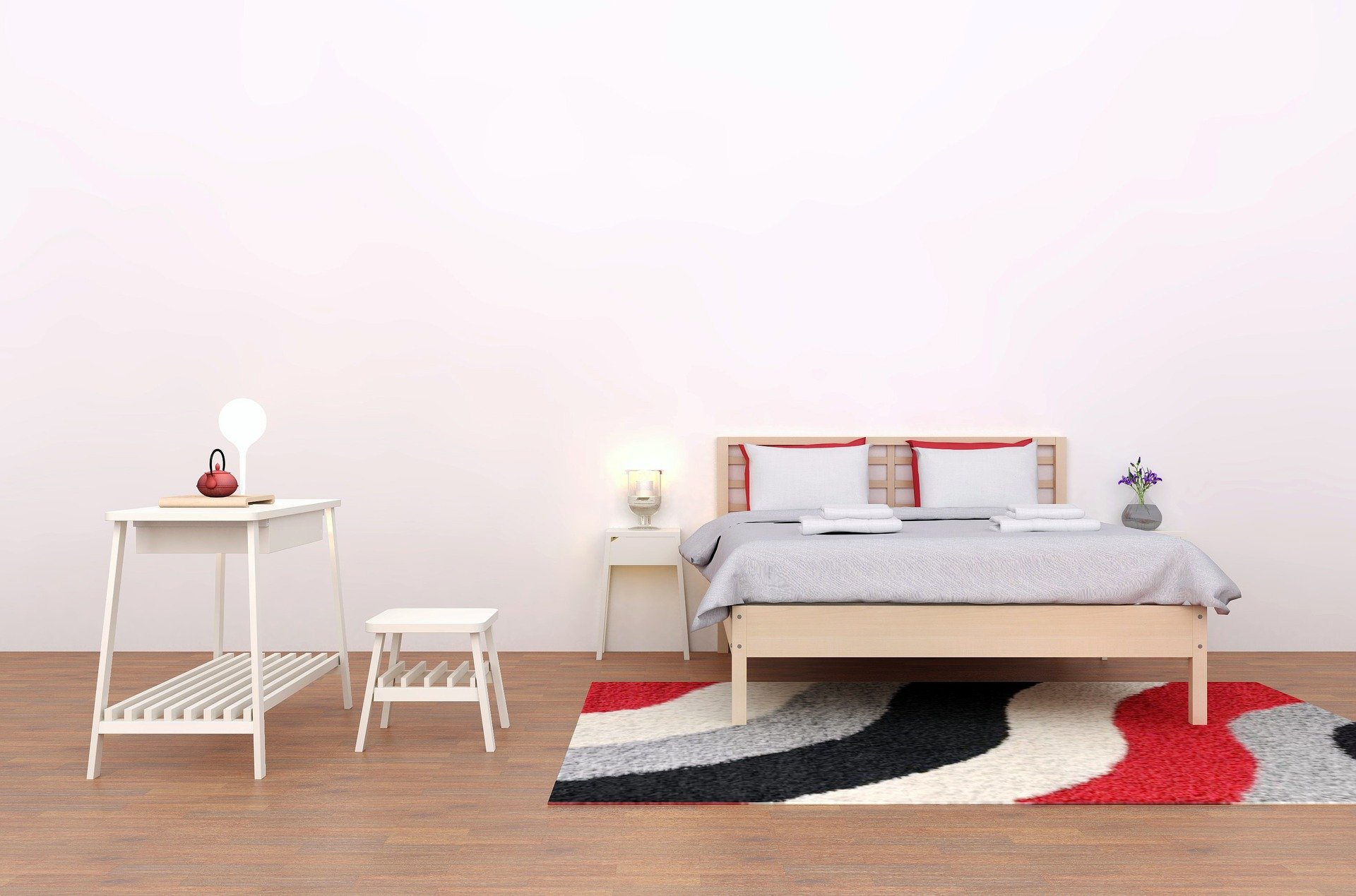 Parquet haut de gamme en chambre — ambiance chaleureuse et lumineuse